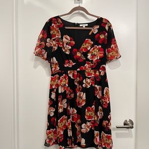 Madewell floral dress